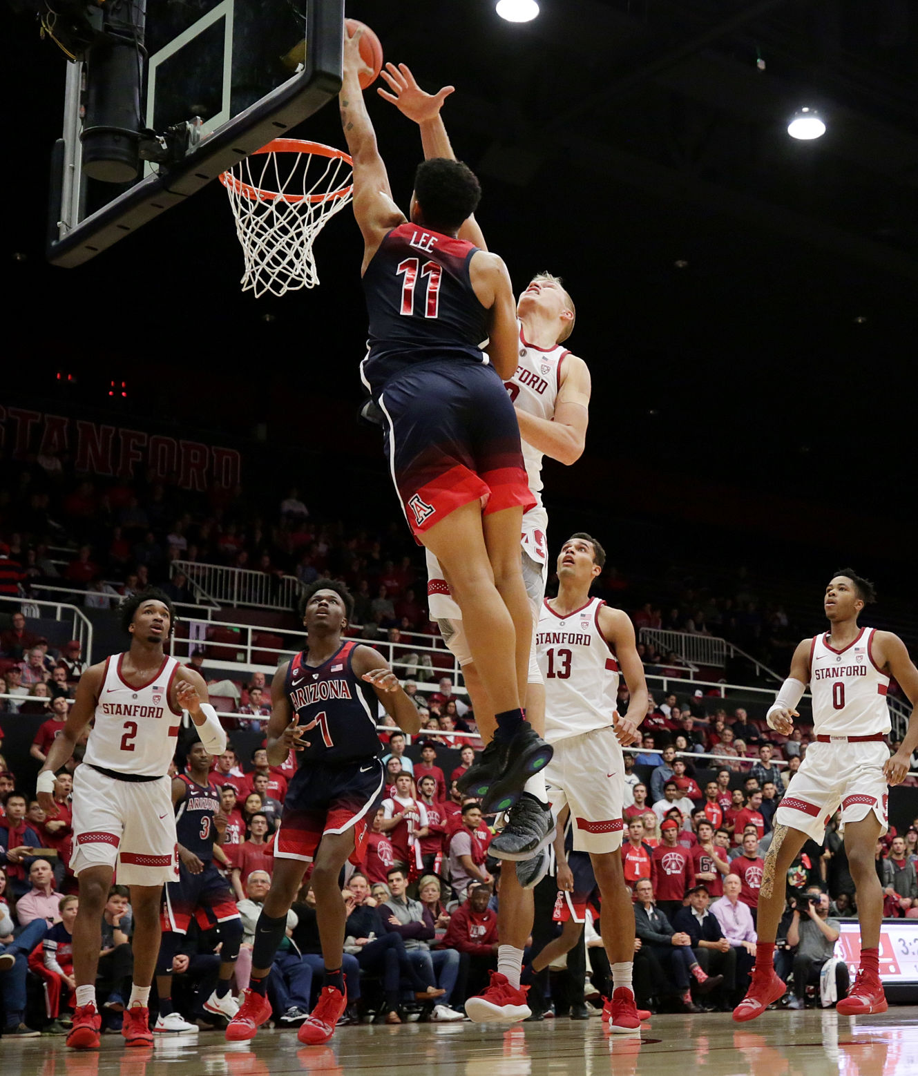 Arizona Wildcats 75, Stanford Cardinal 70